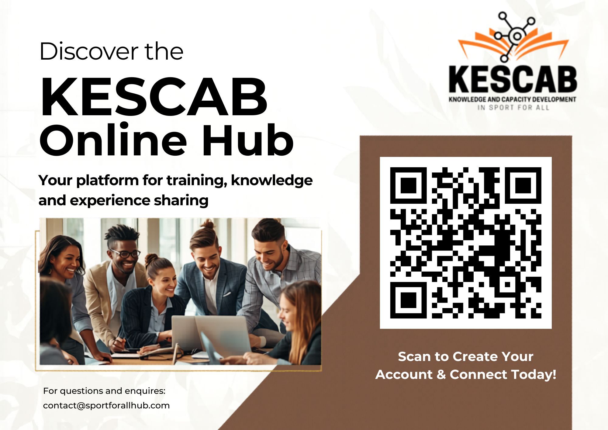 Live Stream of Launch Event for KESCAB Online Hub